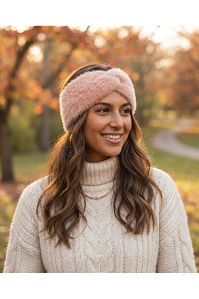 Fonem Women's Elvin Bandana Fo 1133 Apricot Color - Warm and Natural Tone, Fl...