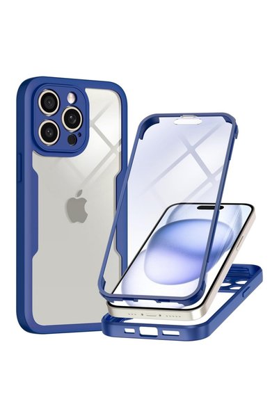 SKYDDAR INNOVATION Husă + folie pentru iPhone 14 Pro Max, [pachet 360°] Color...