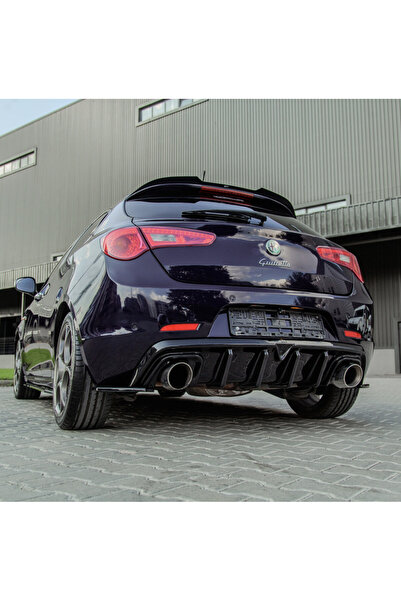 TMZ Garage Alfa Romeo Giulietta Arka Difüzör 2010-2020 Uyumlu İtalyan Tip Ark...