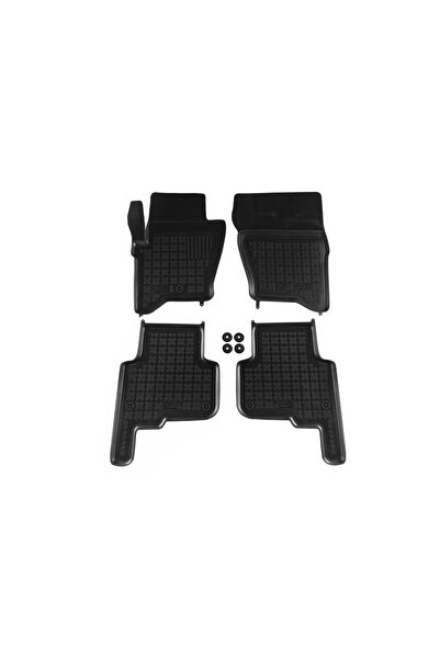 Angels Auto Covorase Presuri Auto Negru Cauciuc compatibile cu Land Rover Dis...