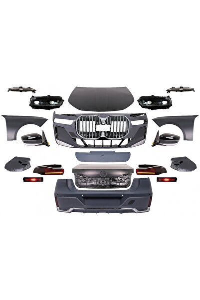 Angels Auto Pachet Exterior compatibil cu BMW Seria 7 F01 (2008-2015) Convers...