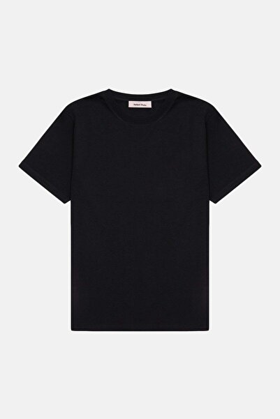 Reflect Studio Βασικό Υπερμεγέθες Premium T-shirt - Μαύρο