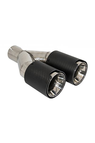Angels Auto Toba Tips Finala Evacuare compatibila cu BMW Carbon Fiber Finisaj...
