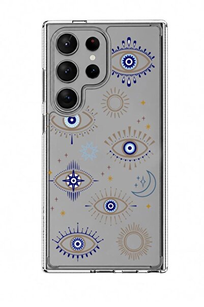 3GEN CASE Samsung Galaxy S24 Ultra Uyumlu Lüx Desenli Şeffaf Silikon Kılıf