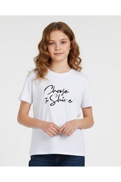 ALG Girls' Youth Size T-Shirt - Sequined Cotton