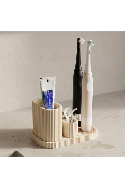 ThinkArtWork DentaCare Diş Fırçası Düzenleyici – Banyo Organizer Standı, Diş ...