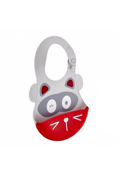Babyjem Soft Baby Bib (Color: Gray)
