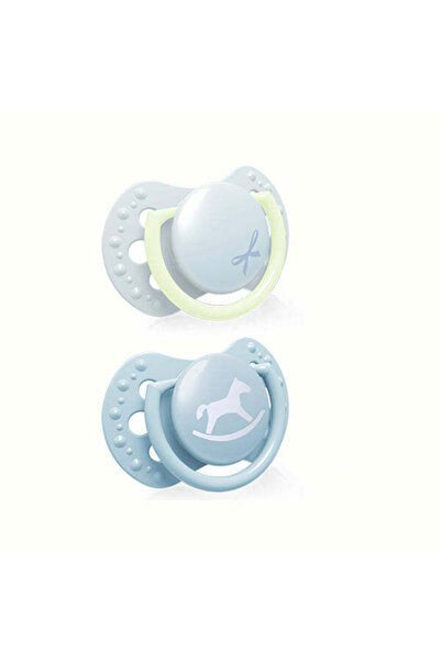 LOVI Suzeta Silicon Dynamic 0-2M 2 bucăți Baby Shower Baiat - 22/900Boy
