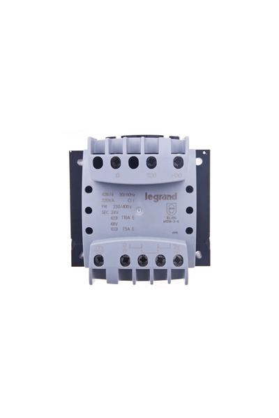 Legrand Transformator de siguranță cu separare galvanică 220VA 230-400/24-48V...