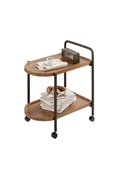 OEM Βοηθητικό τραπεζάκι τρόλεϊ διώροφο – 64206