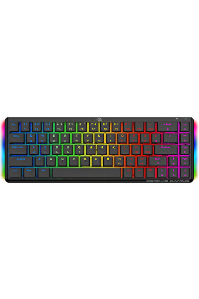OEM Proove - Tastatură de gaming wireless AFK (WKAFKEN22001) - 2.4GHz, Blueto...