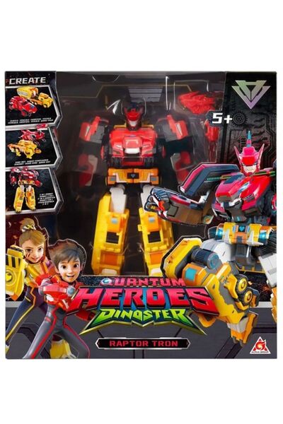 scntoys Dinoster Heroes Raptor Tron Dönüştürülebilir Büyük Robot Figür Dev Robot