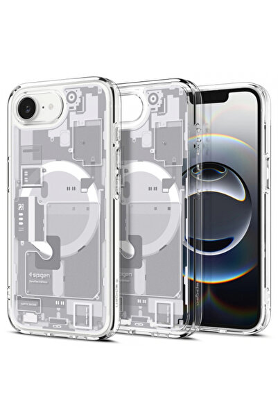 Spigen Husa MagSafe pentru Apple iPhone 17e/ 16e, Spigen, Ultra Hybrid Zero O...