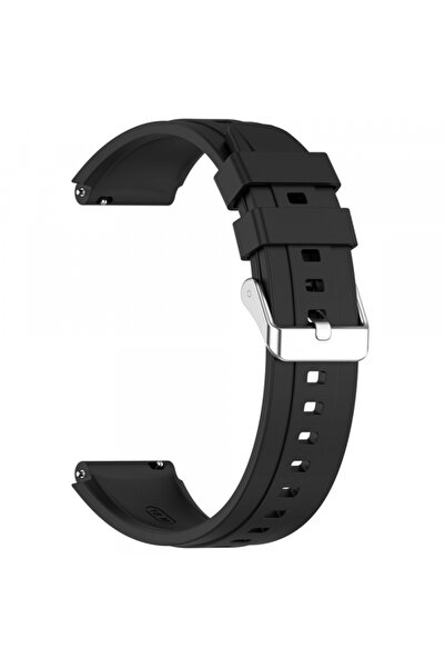 Techsuit Curea W075 pentru Huawei Watch / Garmin Watch Series, 18MM, Neagra