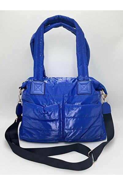 FEMME Γυναικεία φουσκωτή υφασμάτινη τσάντα ώμου και χειρός Tori με ρυθμιζόμεν...