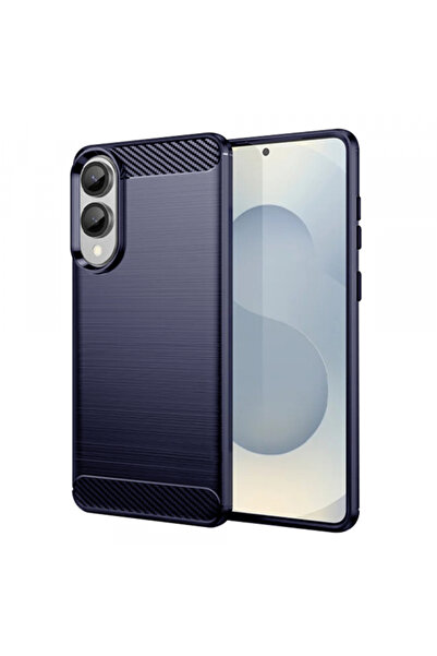 Techsuit Husă pentru Samsung Galaxy S25 Edge S937, Techsuit, Carbon, Albastru