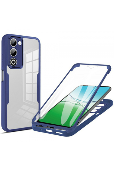 Stef's Cat Θήκη για Oppo A5 4G / A5 5G, Stef's Cat, ColorVerse 360, Μπλε
