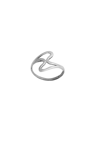 OEM Ornamental ring made of 925 sterling silver, Hourglass design.