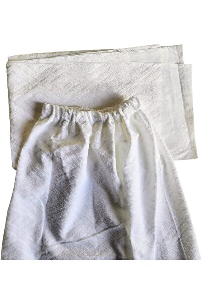 Generic White Children's Haram with Elastic Waist