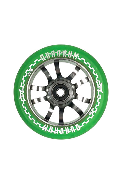AO SCOOTERS QUADRUM ΔΙΑΦΑΝΗΣ ΤΡΟΧΟΣ 115MM - ΠΡΑΣΙΝΟ