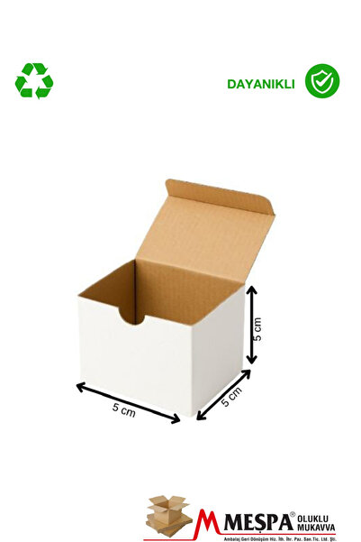 MEŞPA AMBALAJ 5 X 5 X 5 cm Kargo Kutusu 25 ADET – Karton Ürün Gönderim ve Pak...