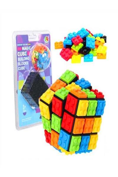 Genel Markalar 4İ MAGİC CUBE ZEKA KÜPÜ FX7580 LEGO PARÇALI SÖK TAK 3+