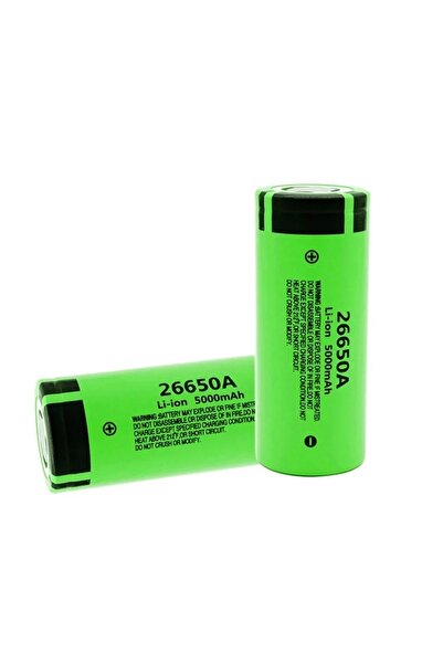 E-ANAMAG Επαναφορτιζόμενη μπαταρία 26650A 5000mAh Li-ion 3.7V