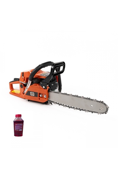 E-ANAMAG Λάδι αλυσίδας + Γερμανικό αλυσοπρίονο βενζίνης Meister 4kw, 68cc, 5....