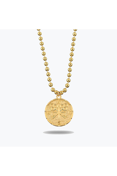 Goldium Jewellery Goldium Top Zincir Pusula Kolye