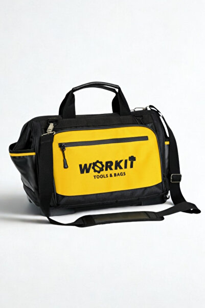 WORKIT TOOLS & BAGS Plastik Tabanlı Profesyonel Bez Takım/Alet Çantası - Serv...