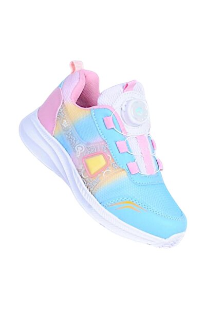 Ayakcenter Yumix Blue Smart Lace-up Αθλητικά Παπούτσια για Κορίτσια
