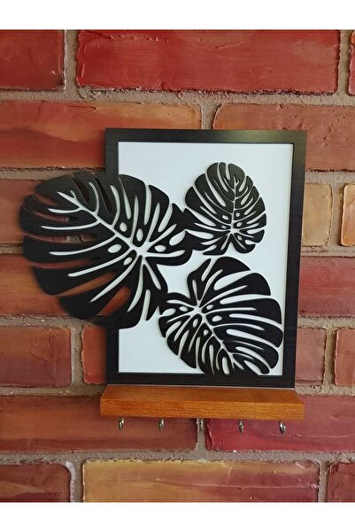 Anahtarlık Askısı (Yük.:29cm x En:29cm) 5 Askılı Dekoratif Anahtarlık