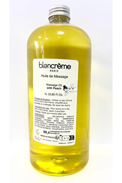 Blancrème ULEI DE MASAJ BLANCREME PIERSICA, 1L