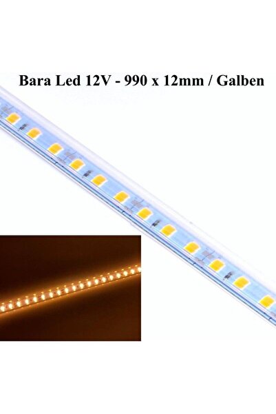 Stef's Cat Μπάρα με 72 LED SMD 5050/Κίτρινο, 990x12x1mm