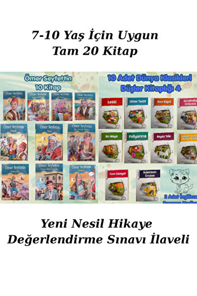 Damla Yayınevi Damla Ömer Seyfettin Öyküleri -Koza Düşler Kitaplığı 4 2.3.4.5...