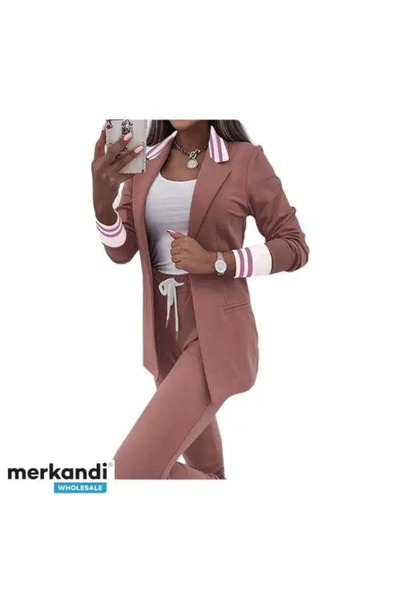 unbranded COZYSET casual set, long sleeve open jacket and drawstring pants, c...