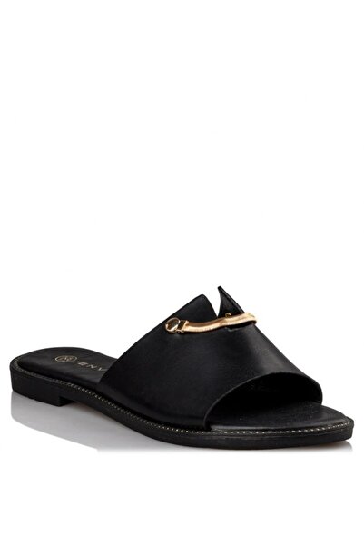 Envie Shoes Γυναικεία Πέδιλα Παντούφλες E96-17295-34 Μαύρο