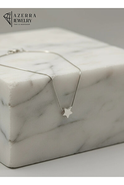 AZERRA JEWELRY Yıldız Kolye | Çelik