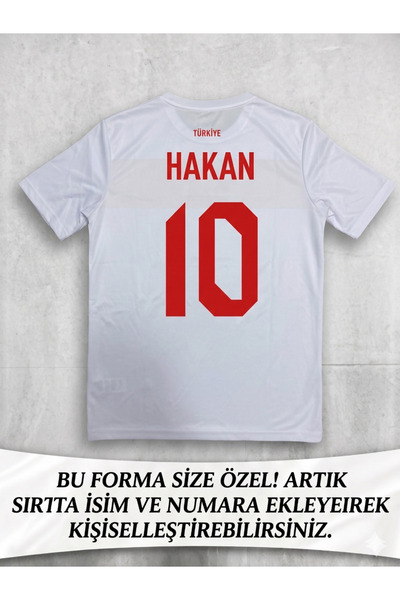unes FIFA World Cup 26 Türkiye Forması - 2026 Dünya kupası Milli Takım BEYAZ ...