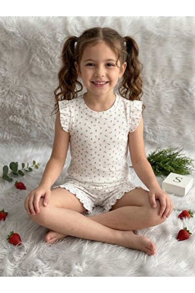 ciklet kids Καλοκαιρινό σετ πιτζάμες για κορίτσια (κάτω και επάνω μέρος)