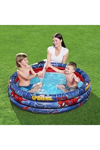 BESTWAY Blue Red Spiderman Inflatable Pool Ø1.22 x 0.30 m -