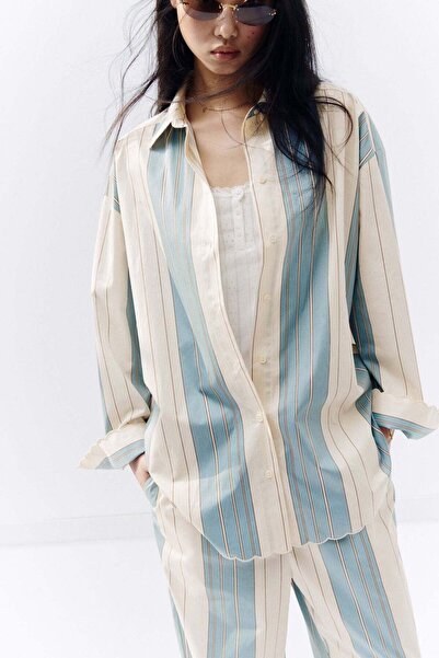 H&M Oversized poplin shirt