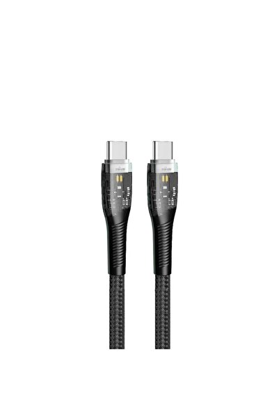 trands Type-C to Type-C Cable, 100W, Glassy, CA696