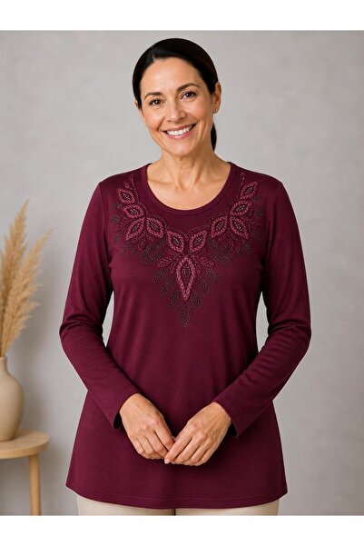 Kuraff Giyim Anne Stone-Detail Blazer Suitable for Daily Use