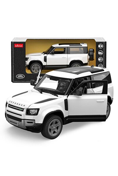 Rastar Masinuta metalica land rover defender 90 alb scara 1 la 24