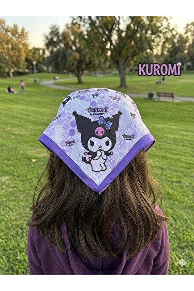 Store Kuromi Figürlü Çocuk Bandana