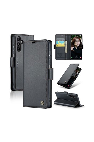 Caseme 023 Luminus Θήκη Πορτοφόλι Black (Samsung Galaxy A16 4G / 5G)