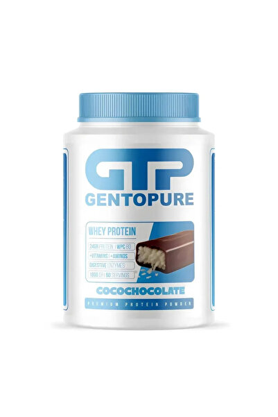 Gentopure WHEY PROTEİN - WPC80 1800GR (Hindistan cevizi çikolata)
