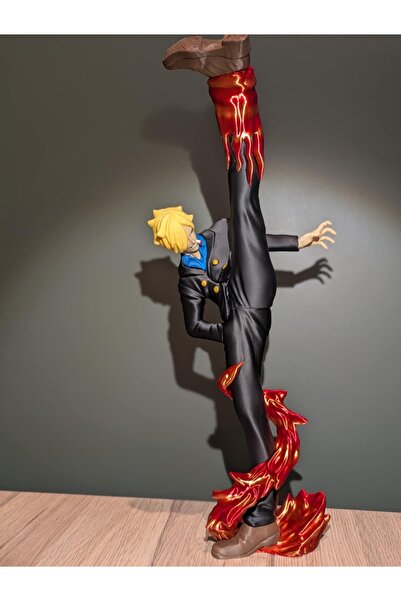 Chino Design Sanji One Piece Dev Figür 26-28cm 3D / Anime Sanji/ Monkey D. Lu...
