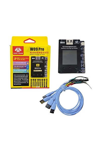 kızılelma teknik Oss Team W09 Pro V3 Iphone Batarya Sağlığı Cihazı